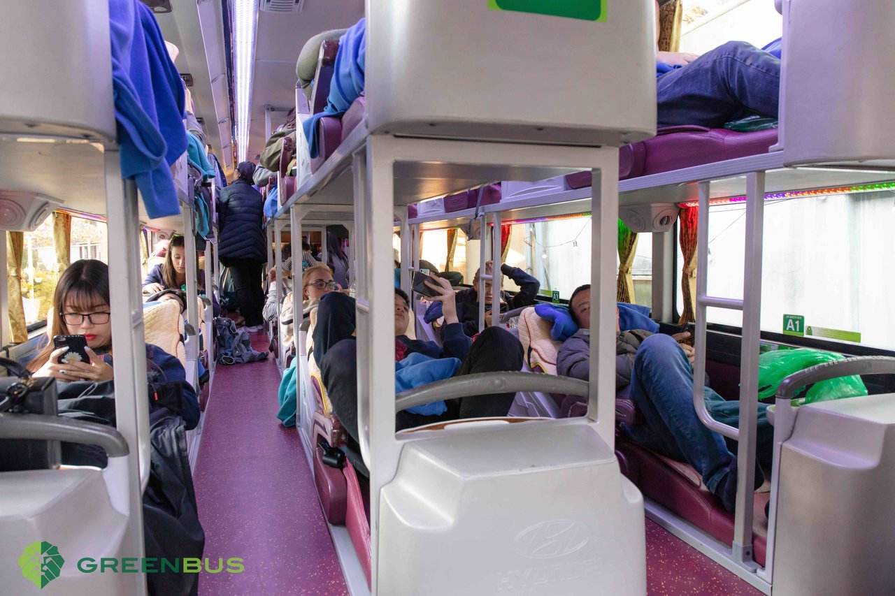 sleeping bus Hanoi - Sapa