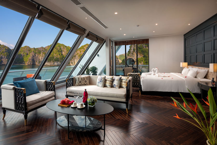 luxury cruise halong bay