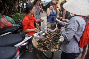 Hanoi walking tour small City tour Hanoi